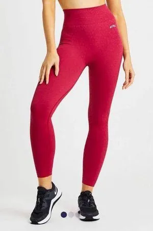 AYBL Evolve Speckle Seamless Leggings Raspberry Size Large thumbnail 1