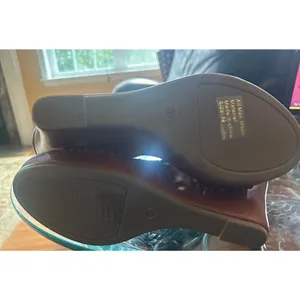 Diviana Sandal Womens 8.5 Brown Kealie Criss Cross‎ Cut Out Platform Wedges NEW thumbnail 9