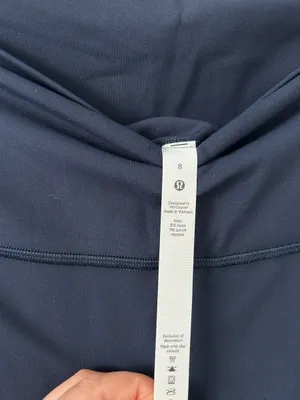 Lululemon Align High-Rise Pant 25" True Navy Size 8 NWT AUTHENTIC thumbnail 2