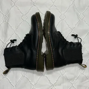 Dr Martens Black Lace Up Combat Boots(Size 5) thumbnail 11