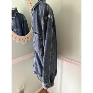 COS Denim Jacket Blue XL Collared Pockets Button Mid-Length Mens Casual‎ thumbnail 2