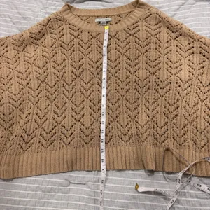 AE American Eagle Cropped Pointelle Crew‎ Neck Sweater XL thumbnail 5