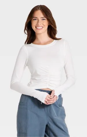 JoyLab White active top thumbnail 1