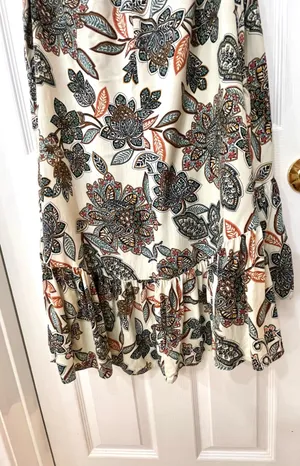 RusttyDustty Floral Print Midi Dress thumbnail 6
