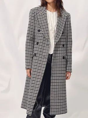 ARITZIA WILFRED KERR WOOL COAT Houndstooth thumbnail 2