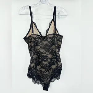 Popilush The Shapewear Bodysuit Lace Smooth firm Control Thong XXL Black Women's thumbnail 2