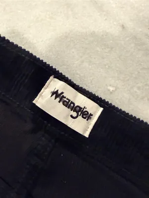 NWOT Wrangler Corduroy Flare Pants Size 6 Black High Rise Stretch thumbnail 12