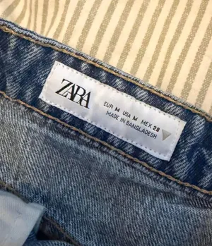 ZARA Denim Skirt thumbnail 3