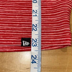NFL Team‎ Apparel Womens New England Patriots Space Dye T-Shirt Red Size Large thumbnail 8