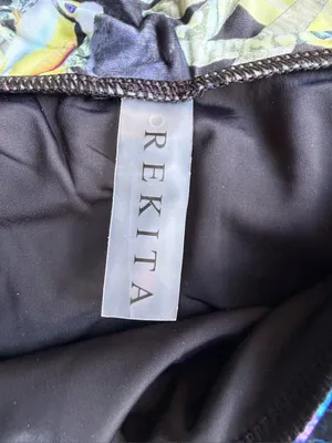 Rekita NEW Women's Two Piece Skirted Tankini Swim Suit Size Medium #260366 thumbnail 3