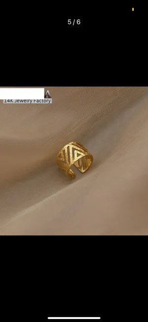 14k Gold Tribal Ring thumbnail 3