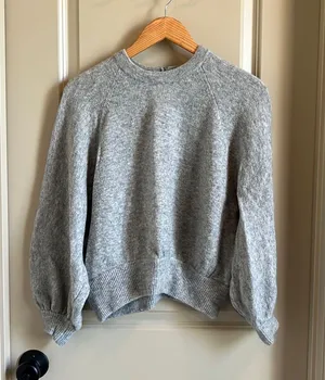 J Crew Heather Grey Sweater AB805 thumbnail 1