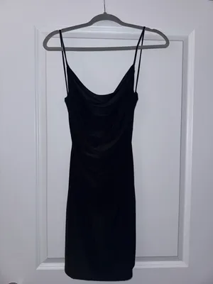21 Saints Black Mini Dress Size M thumbnail 2