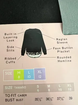 Serra Black 2-in-1 Pullover Sweater thumbnail 3