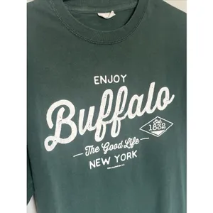 vintage “enjoy Buffalo” Green Tee small thumbnail 4