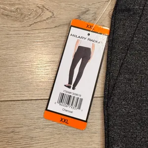 NWT HILARY RADLEY Womens Dark Gray Stretch Ponte Knit Slim‎ Leg Pants Size XXL thumbnail 5