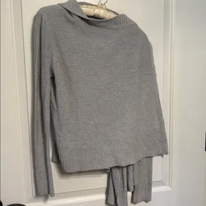 Hollister Light Gray Women's Cardigan Grandmacore thumbnail 7
