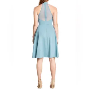 Dress The Population Paulina Fit and Flare Dress in Sea Breeze. Size XS. NWOT thumbnail 3