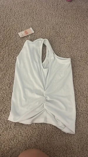 Square neck Tank top White Size M thumbnail 2