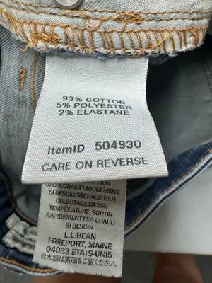 L.L. Bean Classic Fit Jeans Size 8 thumbnail 6