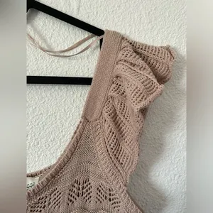 Freshman 1996 crochet midi dress sz small thumbnail 5