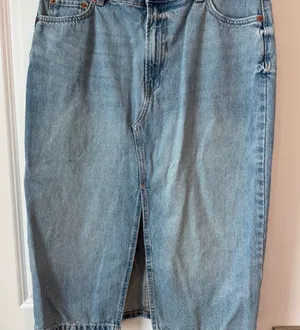Mango Denim Skirt thumbnail 1