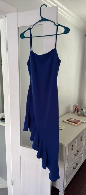Blue cocktail Dress thumbnail 6
