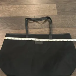 NWT Black Cleobella Canvas Tote Bag thumbnail 11