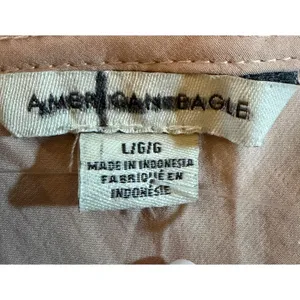 American Eagle Outfitters Cami Tank Top Womens L Pink Cowl Neck‎ Babydoll thumbnail 2