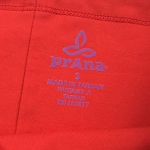 Prana Red Magenta Color‎ Block Solana Strapless Dress Convertible Skirt Small thumbnail 5