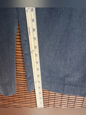 Musinsa Standard Woman Charcoal Wool Wide Leg Pants Size 28 US 6 thumbnail 4