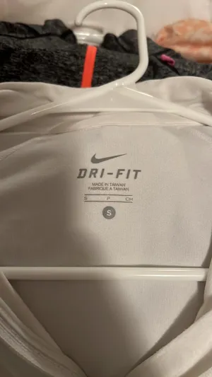 Nike White Athletic Quarter-Zip thumbnail 3