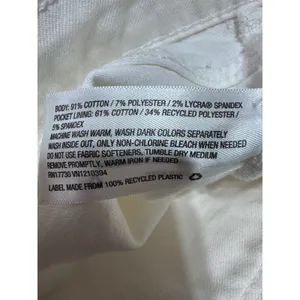 Universal Thread 10/30R White Mid‎ Rise Skinny Jeans Women's Denim Summer Chic thumbnail 4