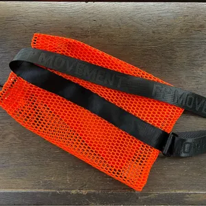 Free People Movement Mini Mesh Sling Bag in Orange thumbnail 5