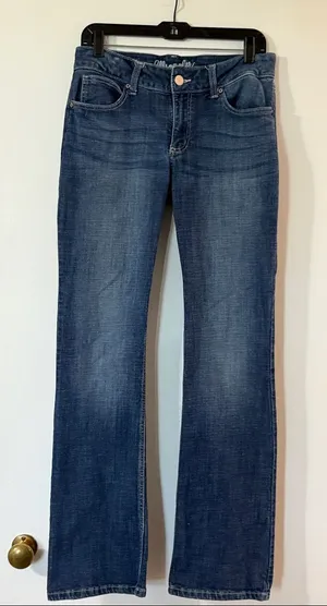 Wrangler Blue Flare Wide-Leg Jeans — Women's thumbnail 1