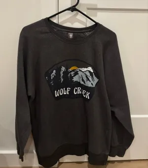 Dark Grey Crewneck Black Size M thumbnail 1