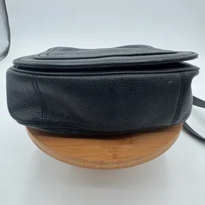 Marc Jacobs Empire City Mini Messenger Black Pebbled Leather Crossbody Bag thumbnail 6