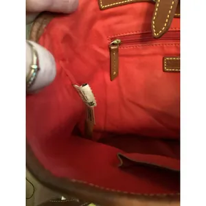 Disney Parks Dooney & Bourke 2010 Disneyland 55th Anniversary Mickey Bucket Tote thumbnail 8