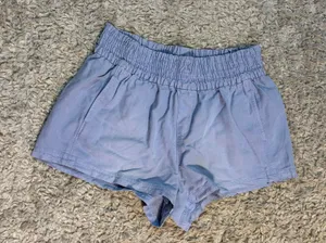 Aerie Pull On High Waisted Shorts Large NWT thumbnail 1