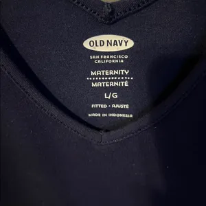 Old Navy Blue Maternity Maxi Dress thumbnail 2