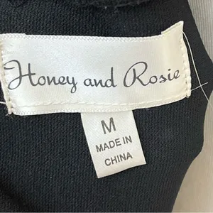 Honey and Rosie Black Bodycon Bandage Dress S/M thumbnail 7