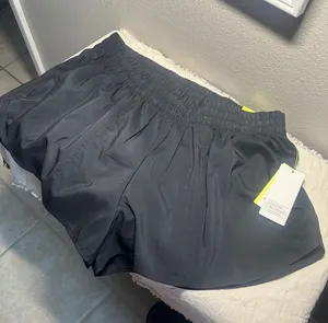 Women’s Black Athletic Shorts with Elastic Waist Sz XL by All In Motion NWT thumbnail 1