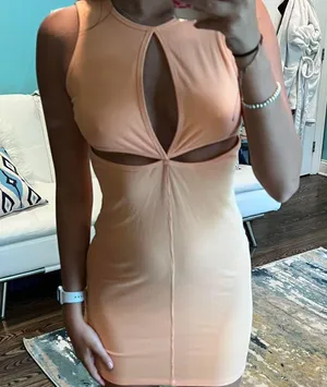 nwt boutique cut out dress thumbnail 1