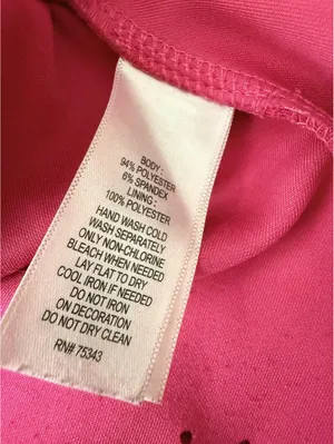 Cynthia Rowley Women's Size 10 Hot Pink Fit & Flare Laser Cut Eyelet Hem Dress thumbnail 4