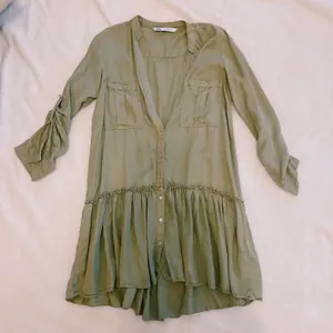 ZARA Button Down Dress thumbnail 1