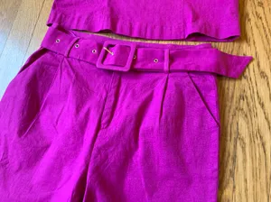 Two Piece Pants And Blouse Matching Set size M thumbnail 3
