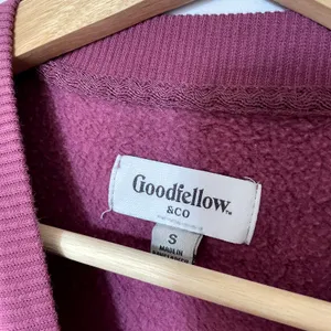 Goodfellow‎ & Co pink crewneck fleece lined sweater men's size S cotton blend thumbnail 3