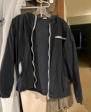 John Galt Blue Zip Up thumbnail 1