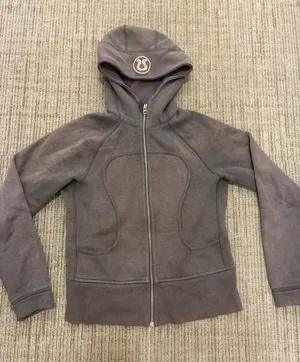 lululemon athletica Women's Dark Brown Full-Zip Hooded Sweatshirt thumbnail 1