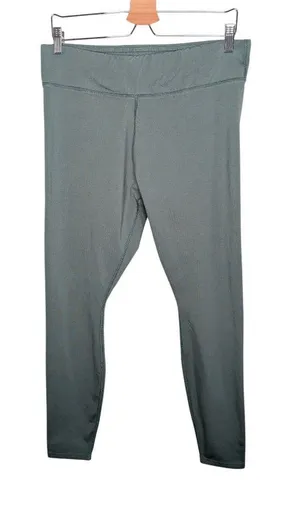 Pact Womens Organic Cotton Green Full-Length Leggings Size XL thumbnail 1